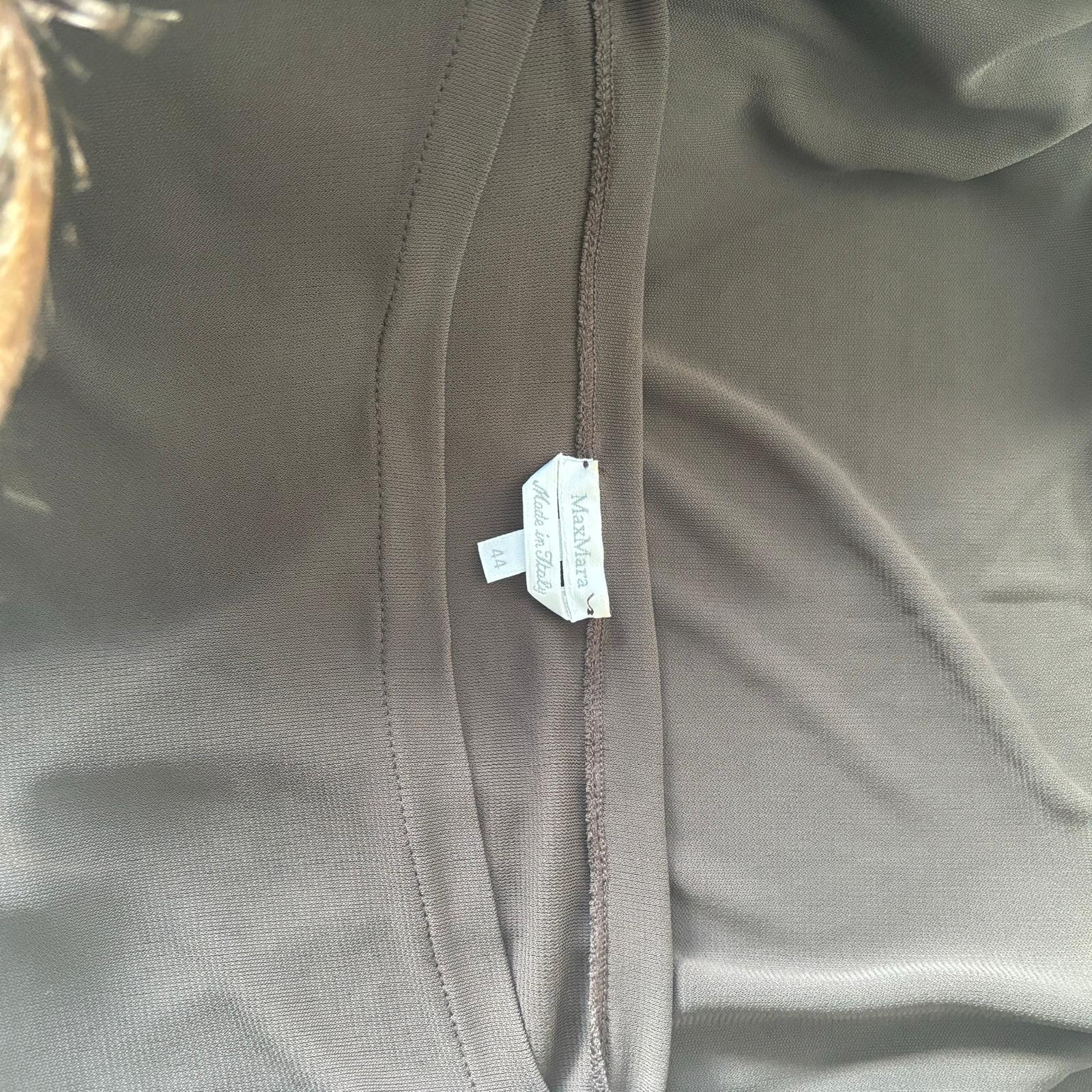 Costume brun Max Mara en excellent état Pour femmes en vente