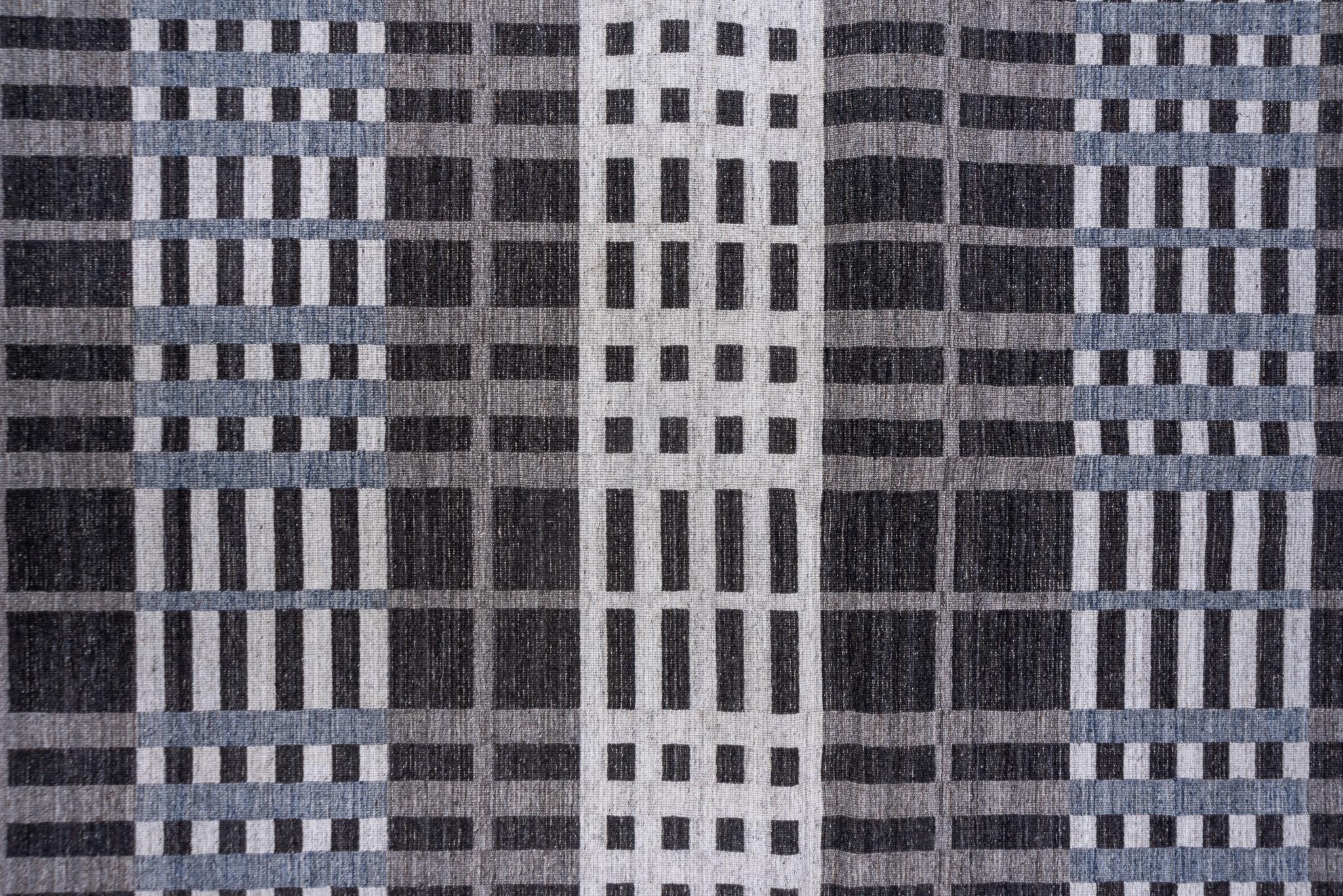 Wool Complex Gingham For Sale