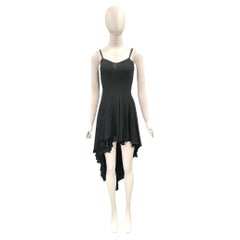 Vintage Complice black slip dress with longer hem in back