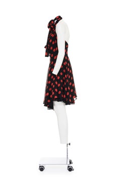 COMPLICE BY DOLCE & GABBANA SS 92 Gepunktetes Kleid