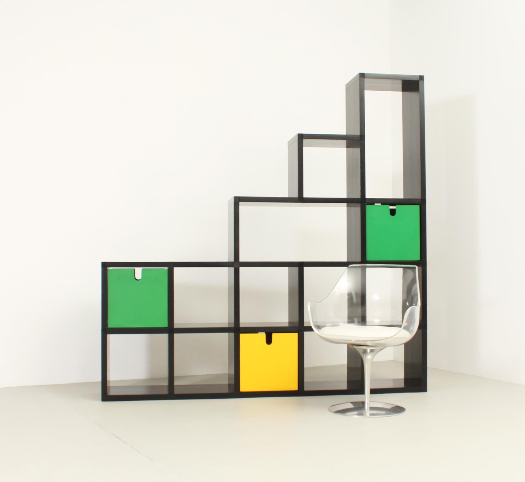 Componibile Shelf by Giulio Polvara for Kartell, 1975 In Good Condition For Sale In Barcelona, ES