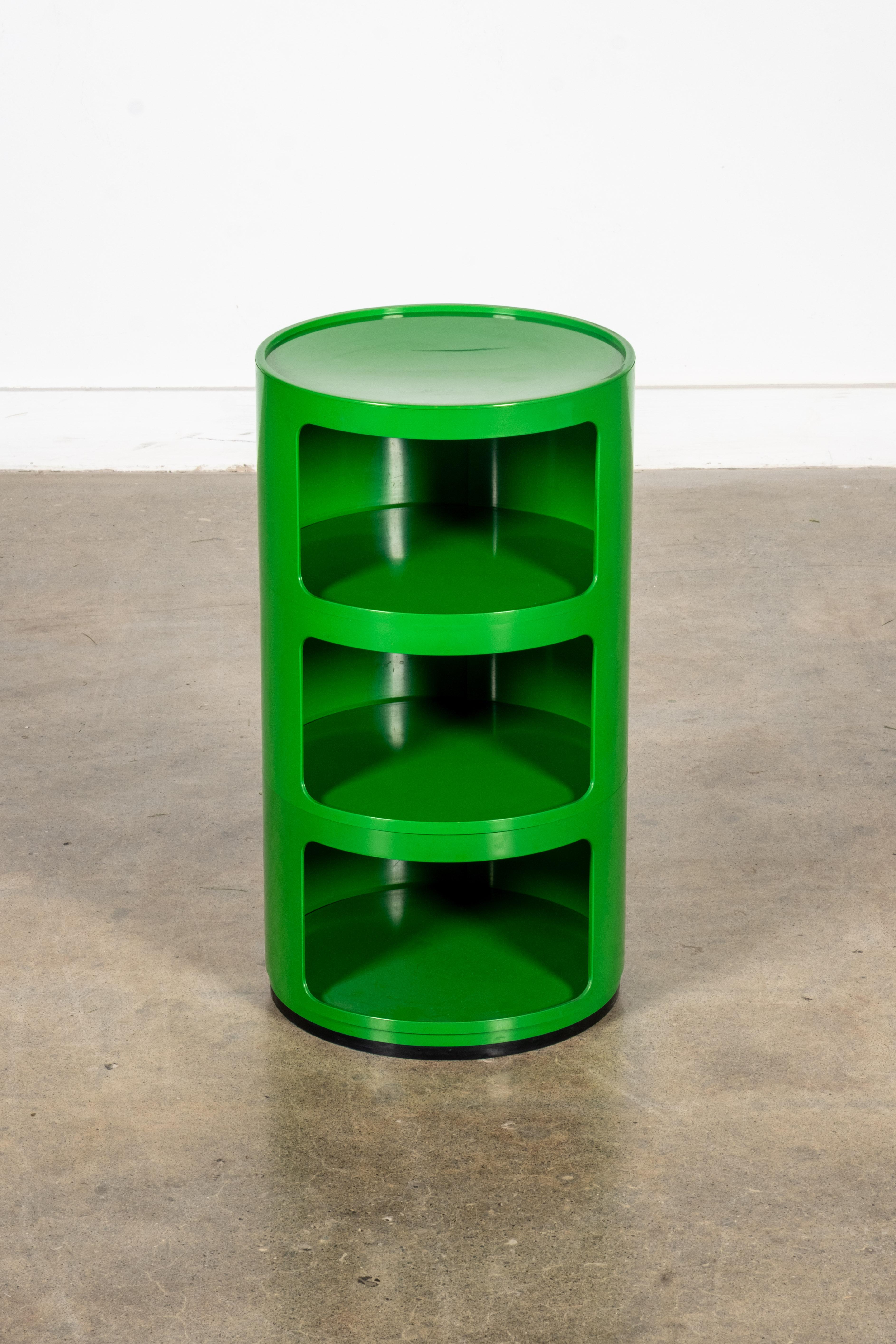 Componibili 3-tier Storage Table by Anna Castelli Ferrieri In Good Condition In Toronto, CA