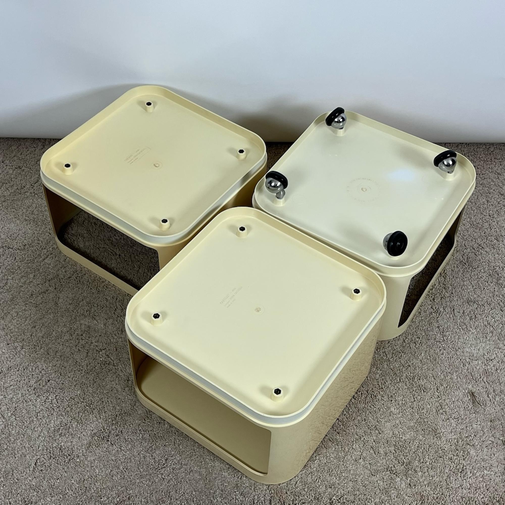 Industrial Componibili 4970 Storage Modules by Anna Castelli for Kartell, 1960s