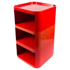 Quadratischer Schrank Componibili von Anna Castelli Ferrieri, Kartell, 1967