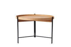 Compose Coffee Table White Oiled Oak Black by Warm Nordic