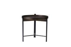 Compose Side Table Smoked Oak Black by Warm Nordic