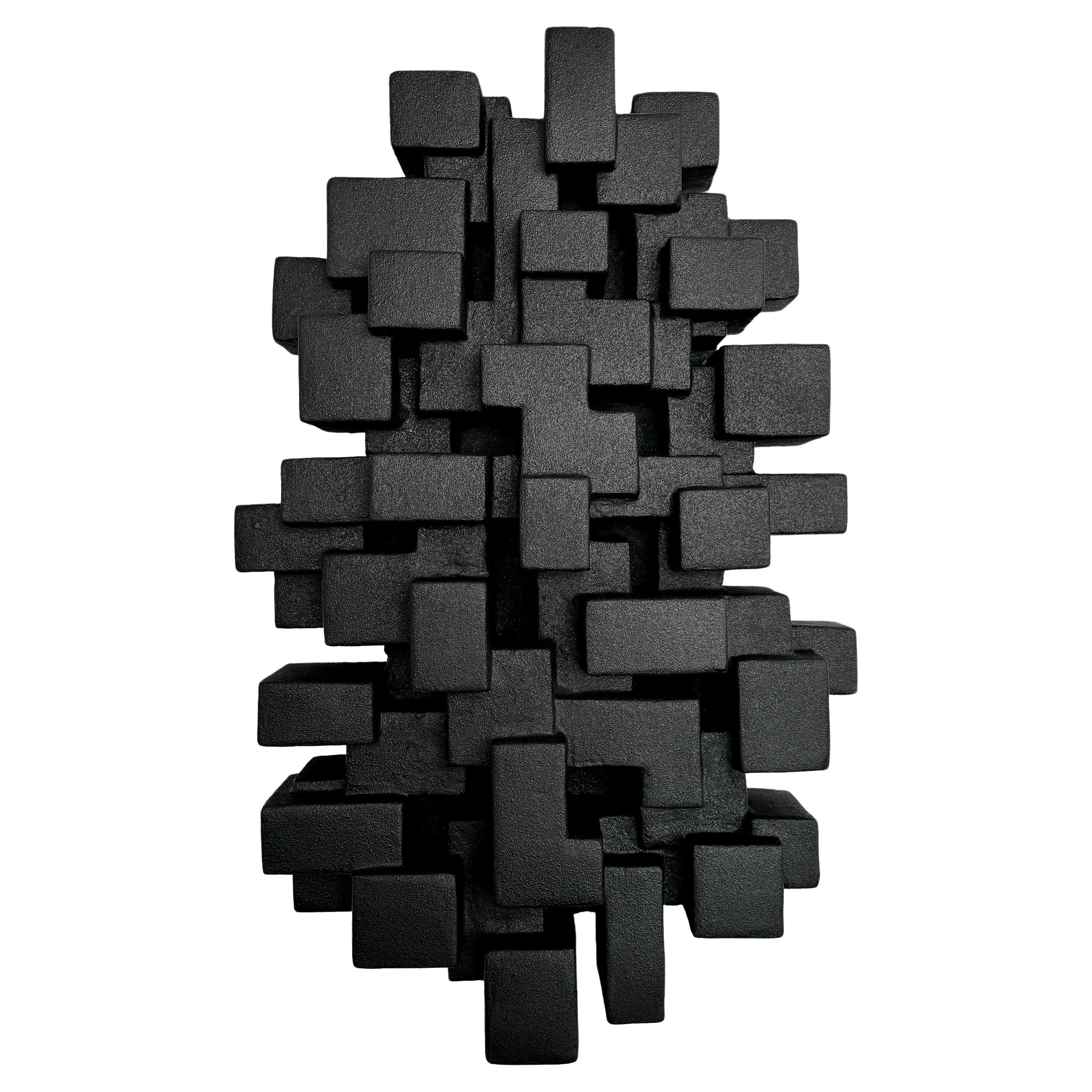 "Composition 20.1" Geometric Abstract Wall Sculpture by Dan Schneiger
