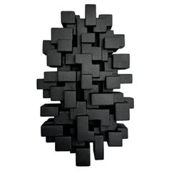 Used "Composition 20.1" Geometric Abstract Wall Sculpture by Dan Schneiger