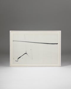 Composition By Rune Hagberg, Sumi Ink, 1960s