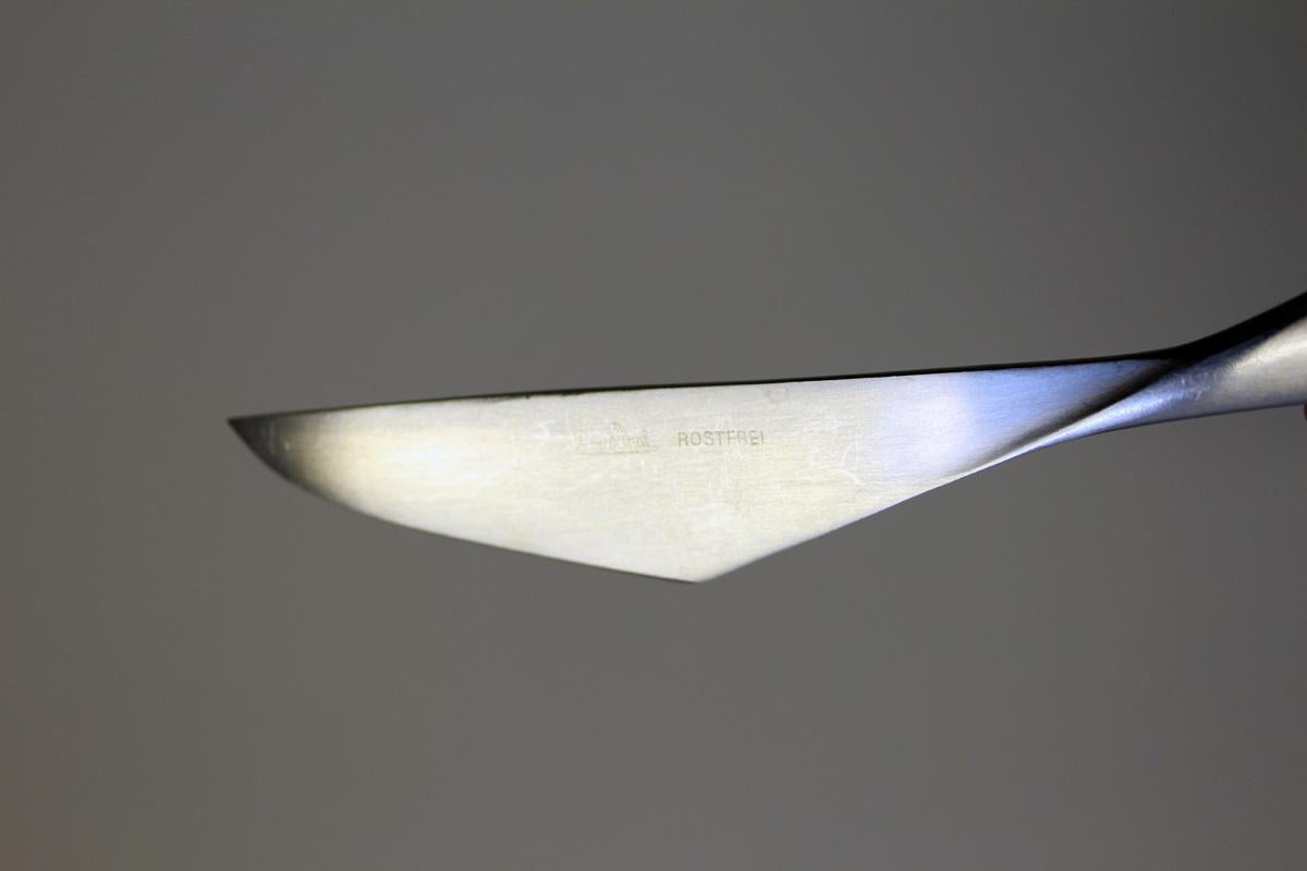 Composition Cutlery by Tapio Wirkkala for Rosenthal, 1963 In Good Condition For Sale In Vienna, AT