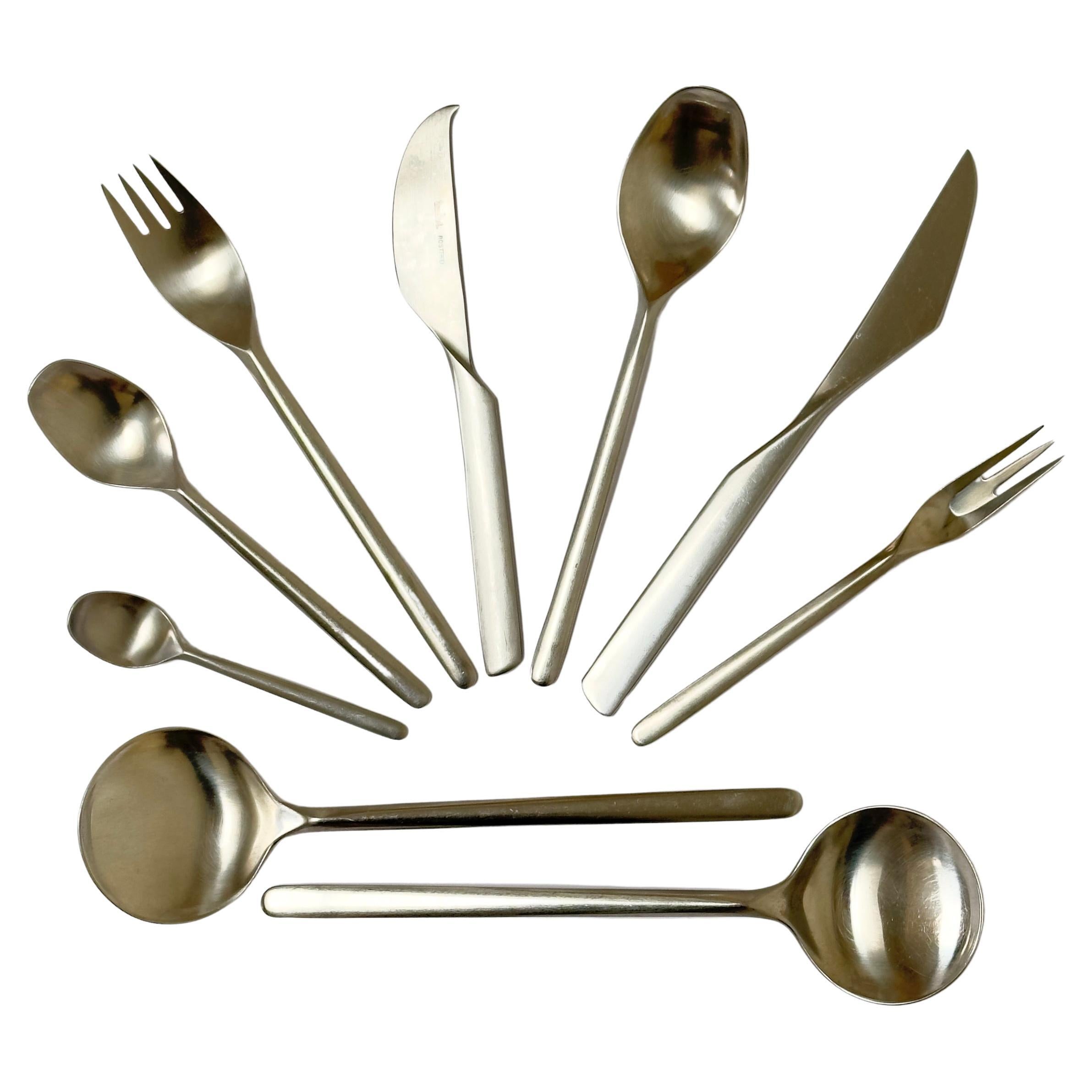 Composition Cutlery Set, Tapio Wirkkala for Rosenthal, Germany 1963 For Sale