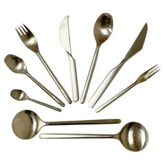 Vintage Composition Cutlery Set, Tapio Wirkkala for Rosenthal, Germany 1963