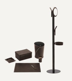 Conjunto de oficina y estudio en piel ANDREA