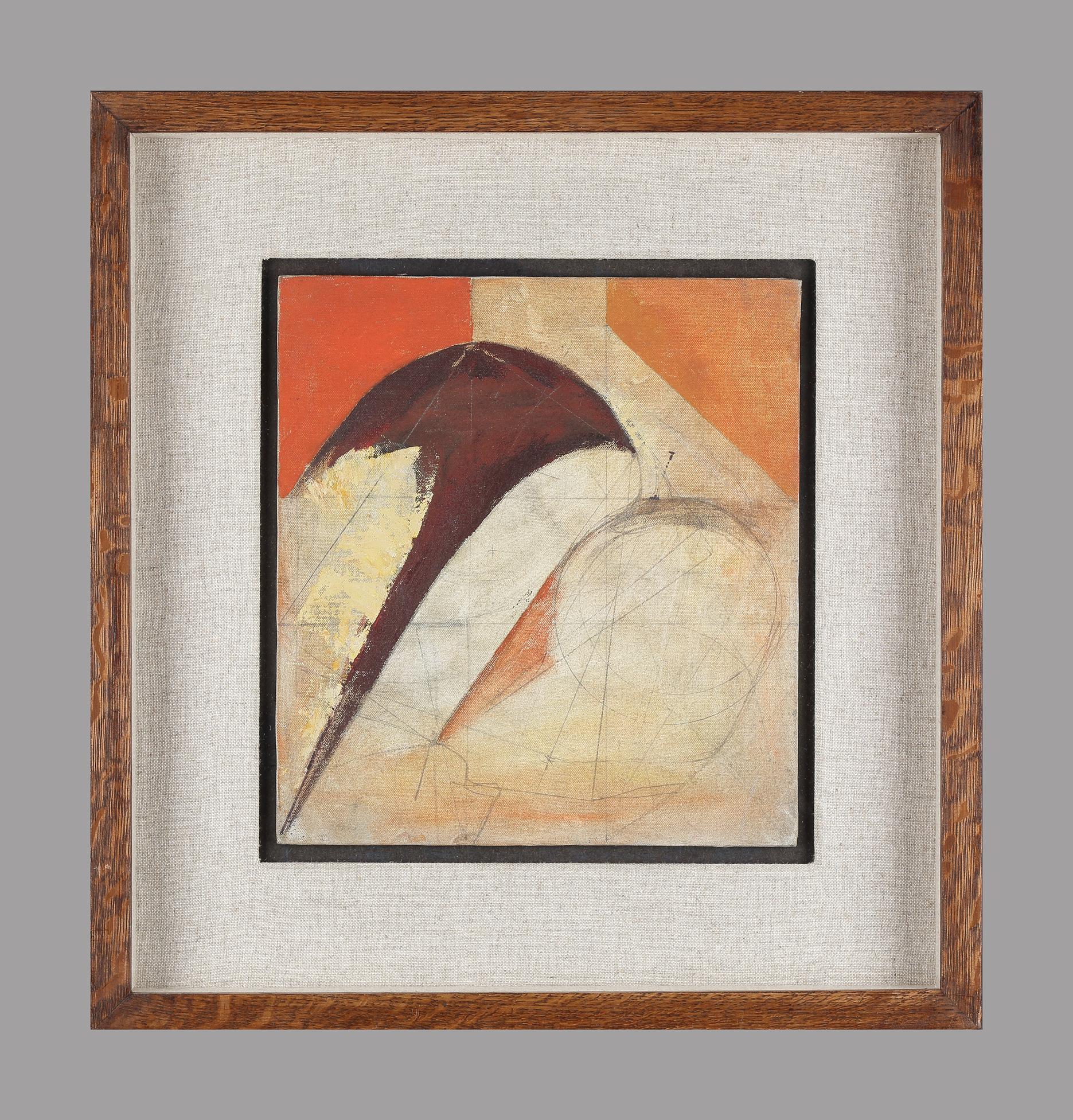Adrian Heath (Británico 1920 - 1992) 
Composición 
Óleo sobre tabla 
Firmado y fechado verso 
1976

Tamaño: 21,5 cm de alto, 20 cm de ancho - 8½ pulg. de alto, 8 pulg. de ancho 
Marco: 50,5 cm de alto, 47,5 cm de ancho - 20 pulg. de alto, 18¾ pulg.