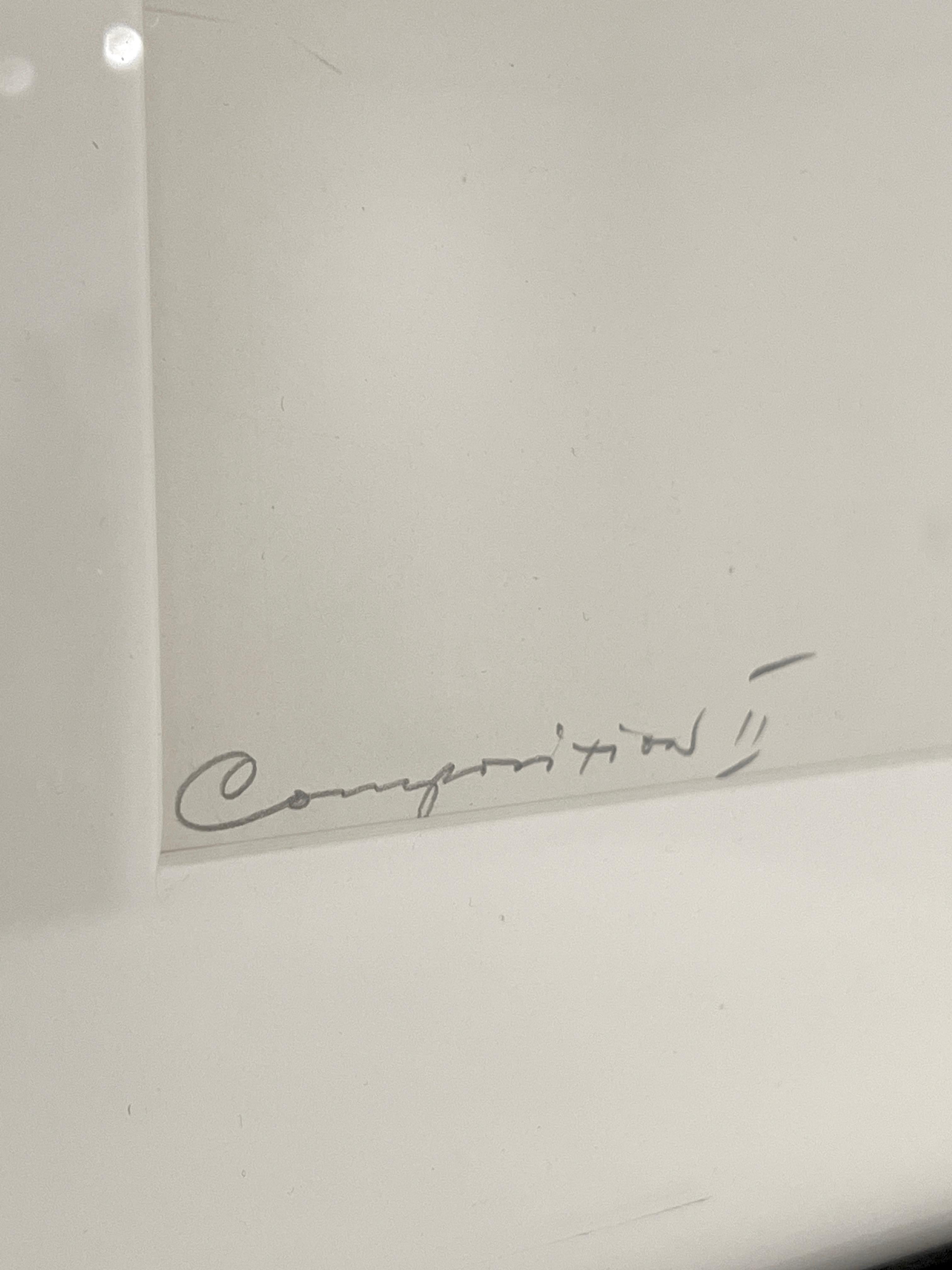 Lithographie 'Komposition II' von Adja Yunkers im Angebot 3