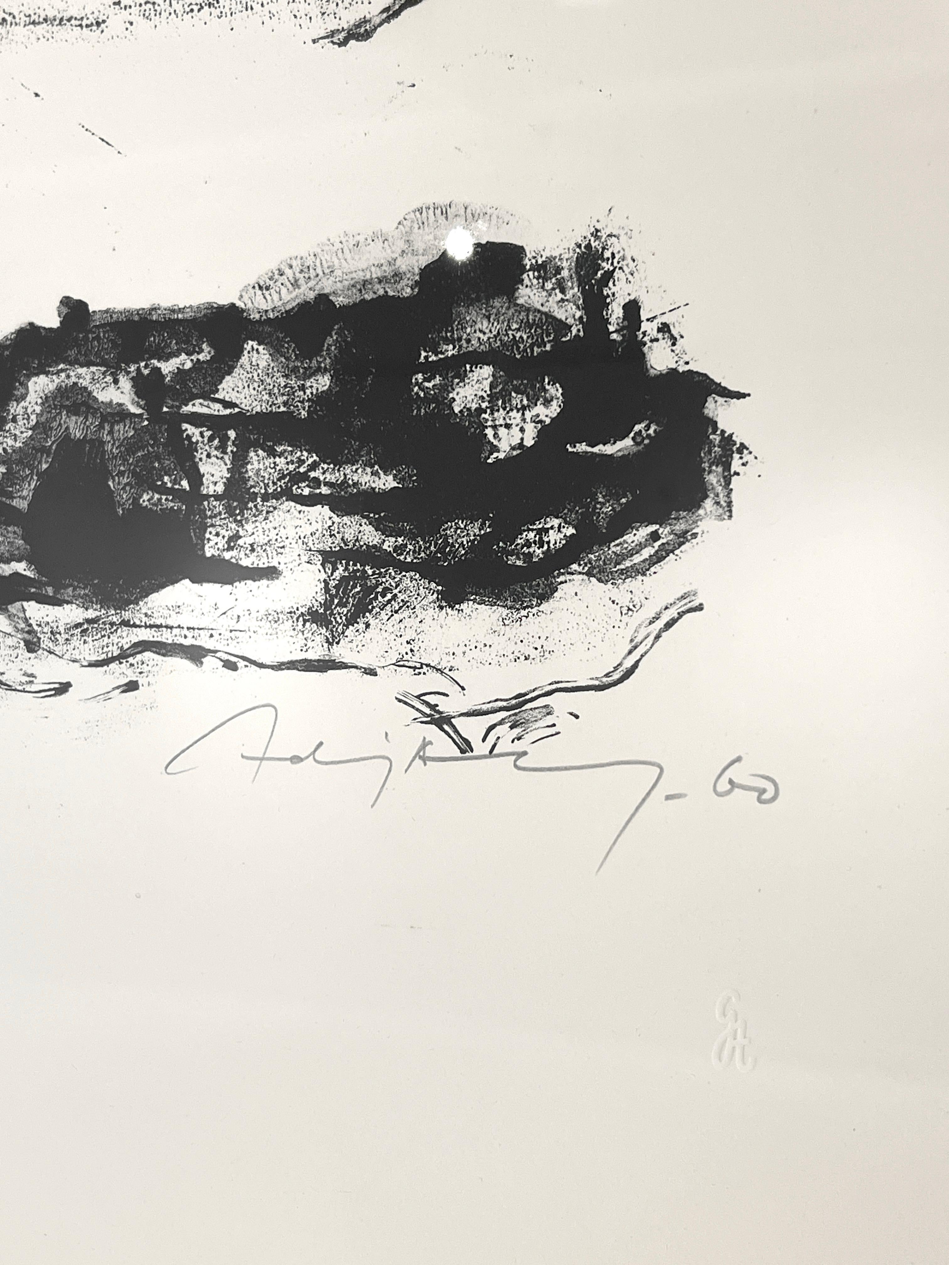 Lithographie 'Komposition II' von Adja Yunkers im Angebot 1