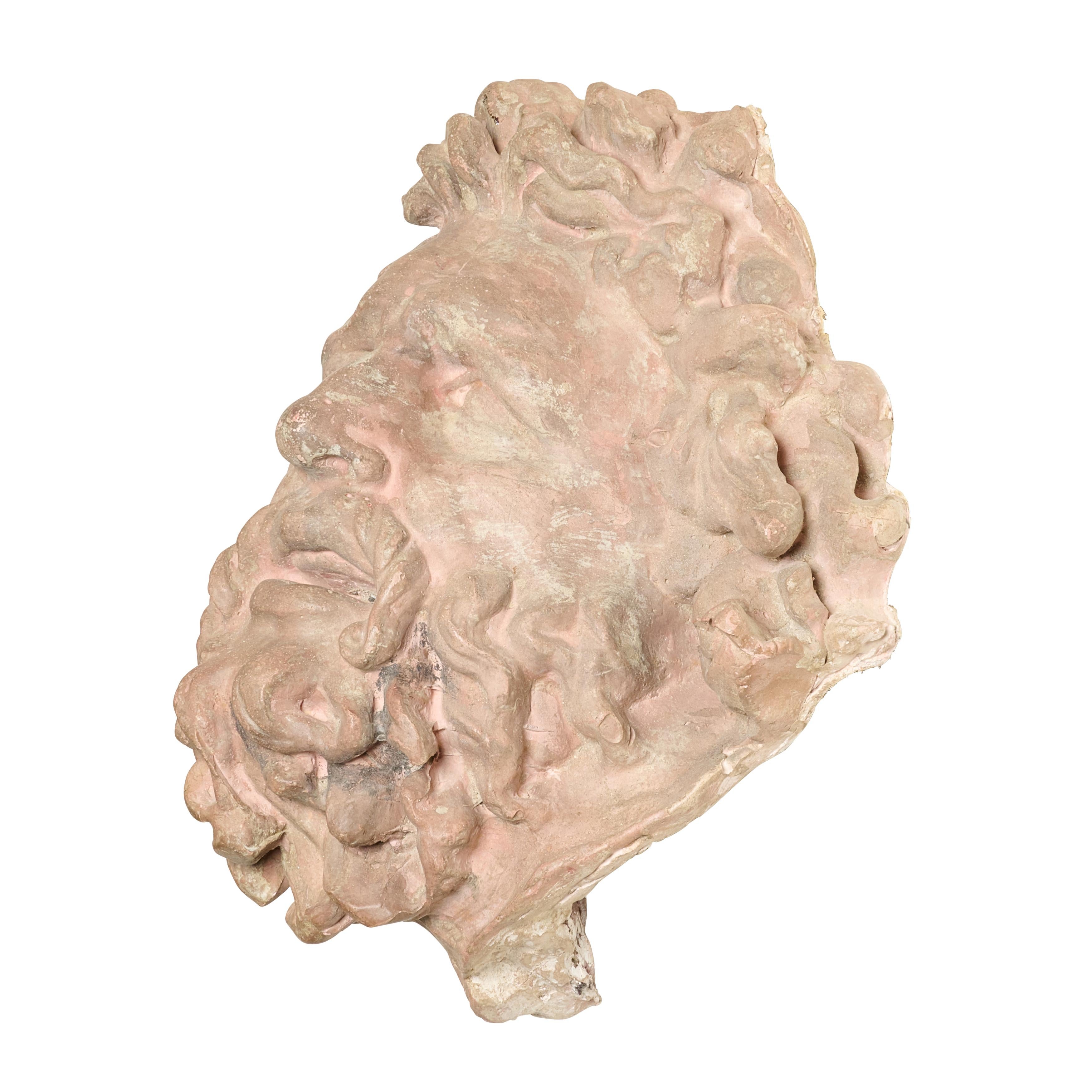 Maschera di composizione di un classico volto mitico.

