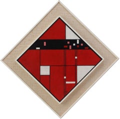 Composition on panel by WJ van den Bos 2005