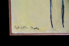 Composition with a Figure by Teddy Millington Drake, circa 1963, Signed