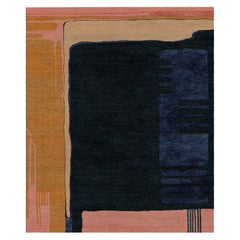 Composition XIII.I, Hand Knotted Wool Silk Rug
