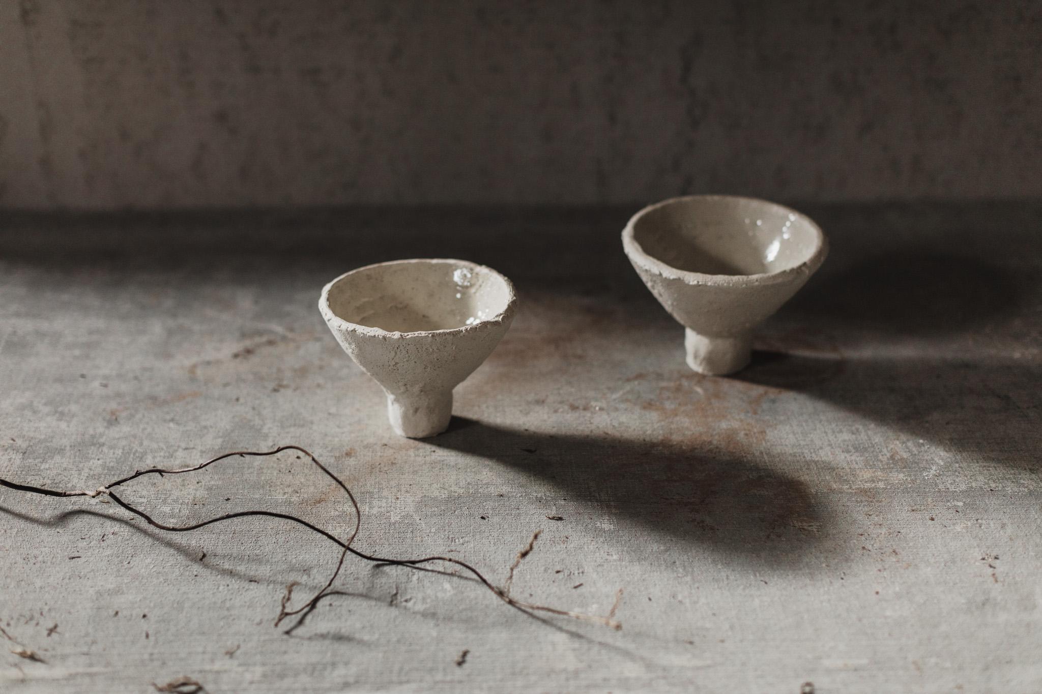 Hand-Crafted Compote Vessels by Mugly, NYC Handmade in Brooklyn For Sale