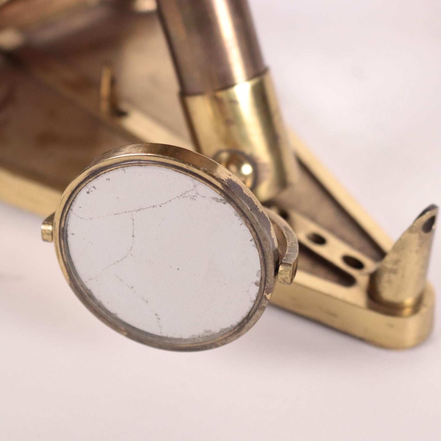 19th Century Compound Binocular Microscope R & J Beck Brass Mahogany London England