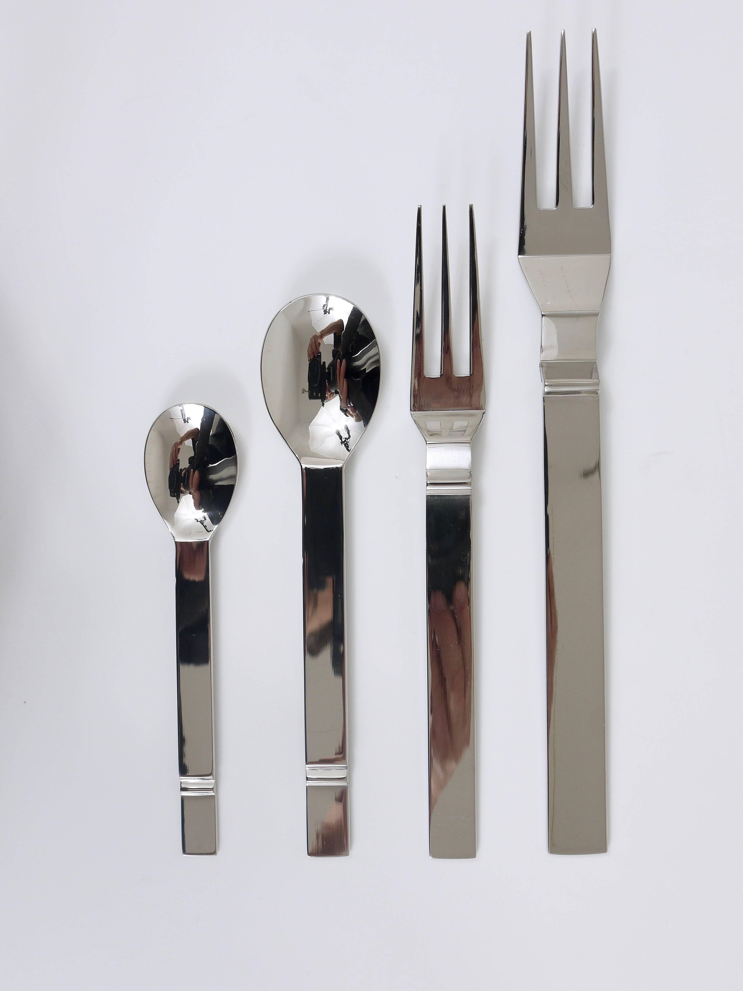 Modern Comprehensive Flatware Cutlery by Bob Patino for Berndorf, Austria, 1990s