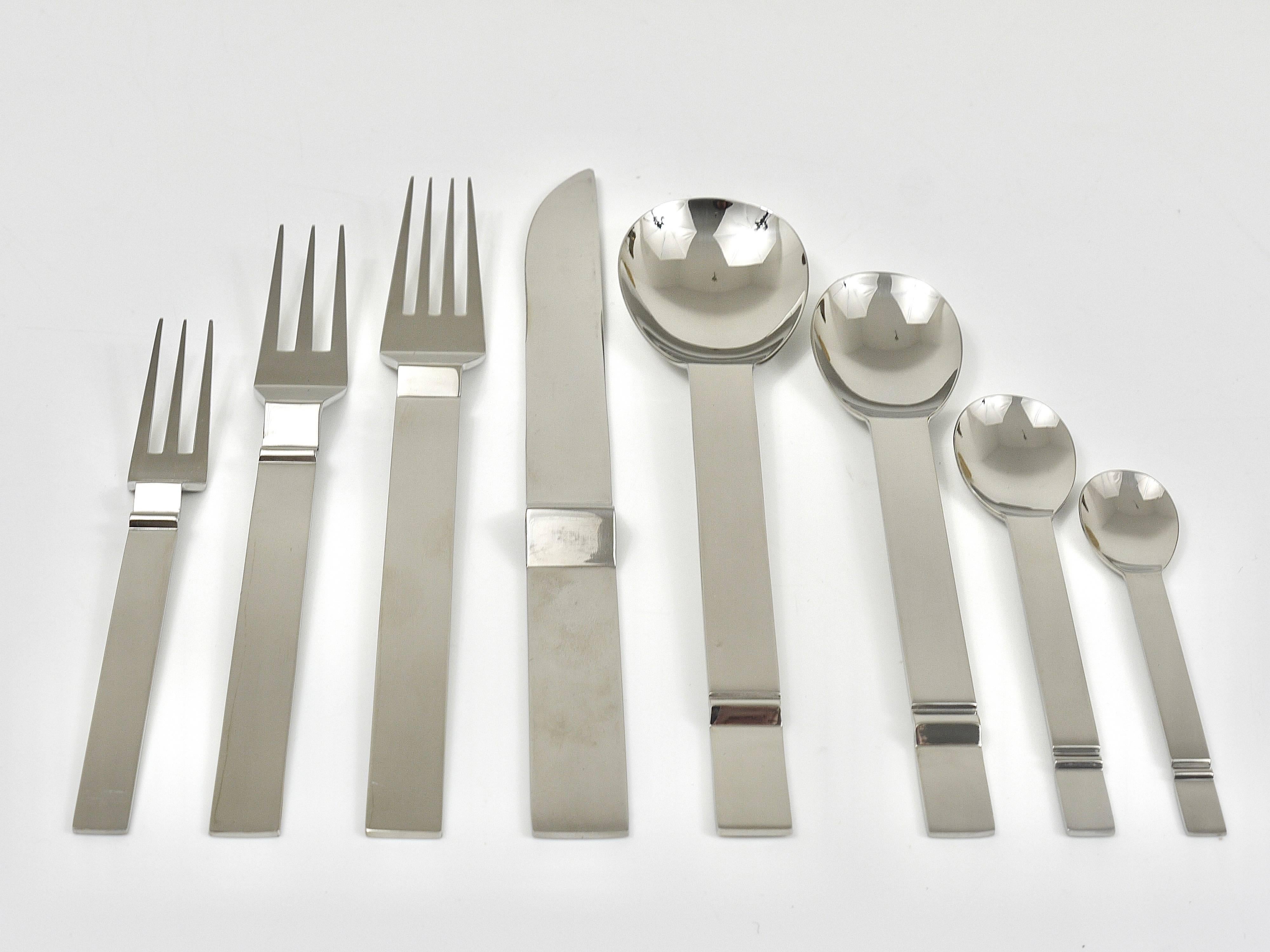Austrian Comprehensive Flatware Cutlery by Bob Patino for Berndorf, Austria, 1990s