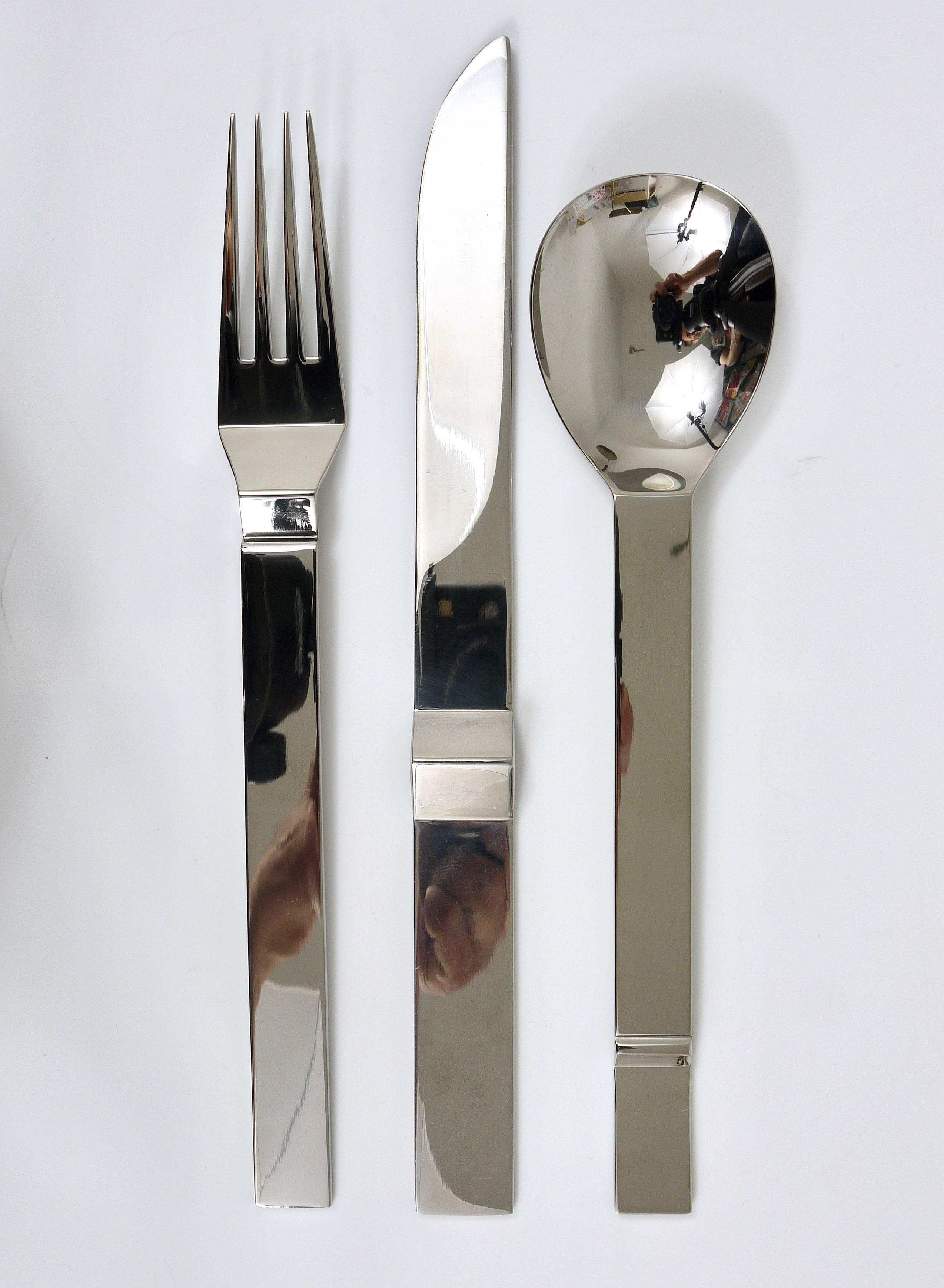 Austrian Comprehensive Flatware Cutlery by Bob Patino for Berndorf, Austria, 1990s