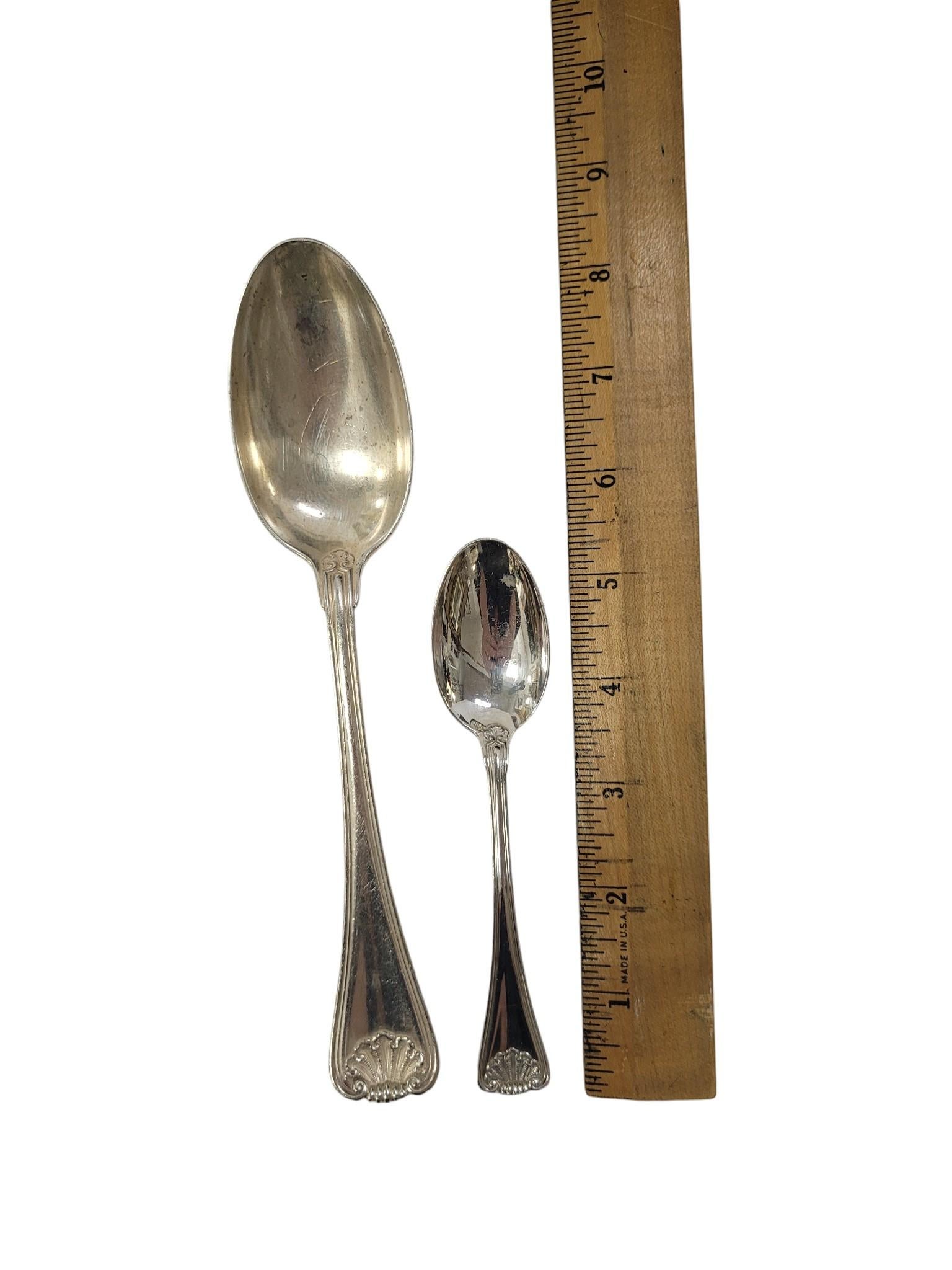 114 Piece Set of Rosmüller & Comp. 800 Silver Flatware Set, Pforzheim, Germany For Sale 1