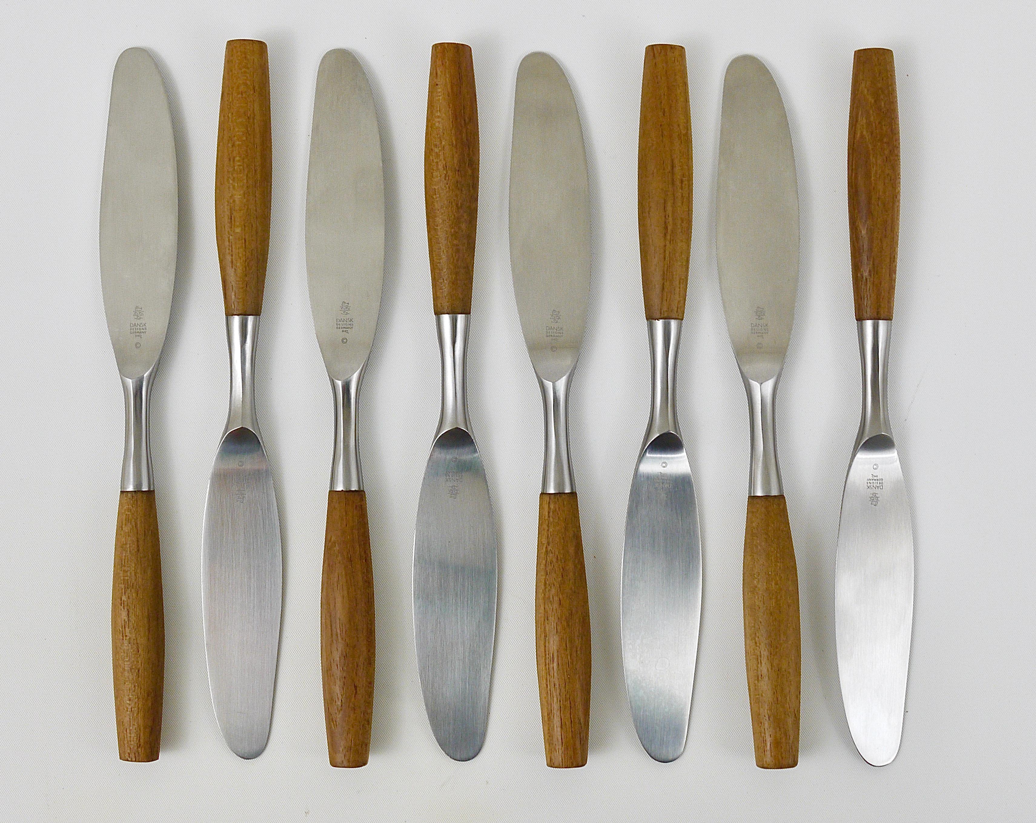 Comprehensive Set of Jens Quistgaard Fjord Flatware by Dansk, for Eight, 54 Pcs 7