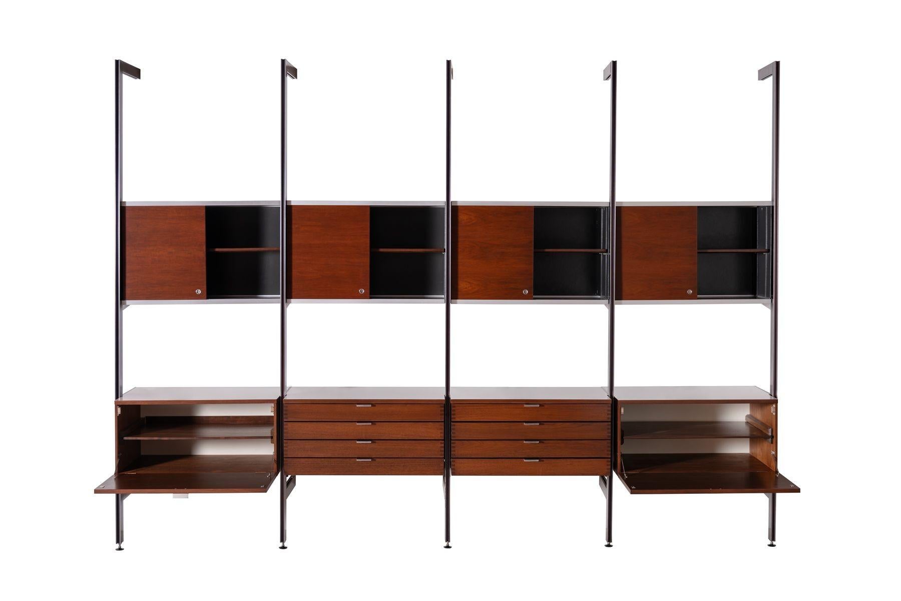 Mid-Century Modern Comprehensive Storage System by George Nelson for Herman Miller For Sale