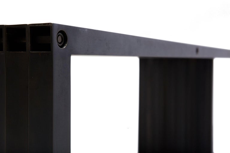Compression Table in Blackened Aluminum For Sale at 1stDibs