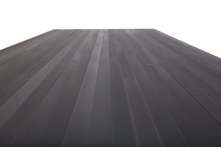 Compression Table in Blackened Aluminum For Sale at 1stDibs