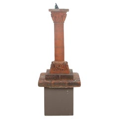 Antique 20th Century Compton Pottery Cobra Sundial