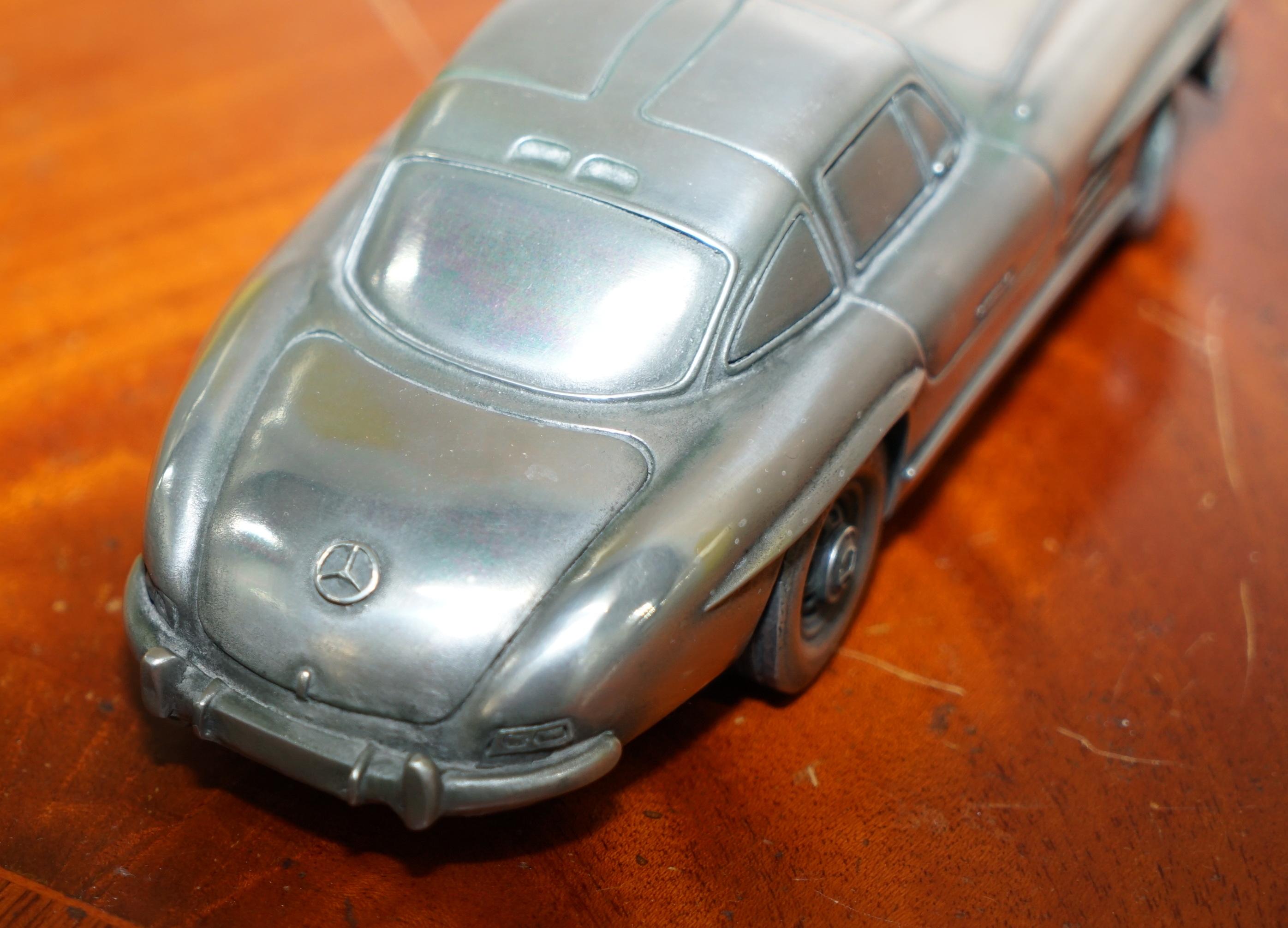 Compulsion Gallery Pewter a Mercedes Benz Gullwing Coupe 300SL 1954-1957 Car 3