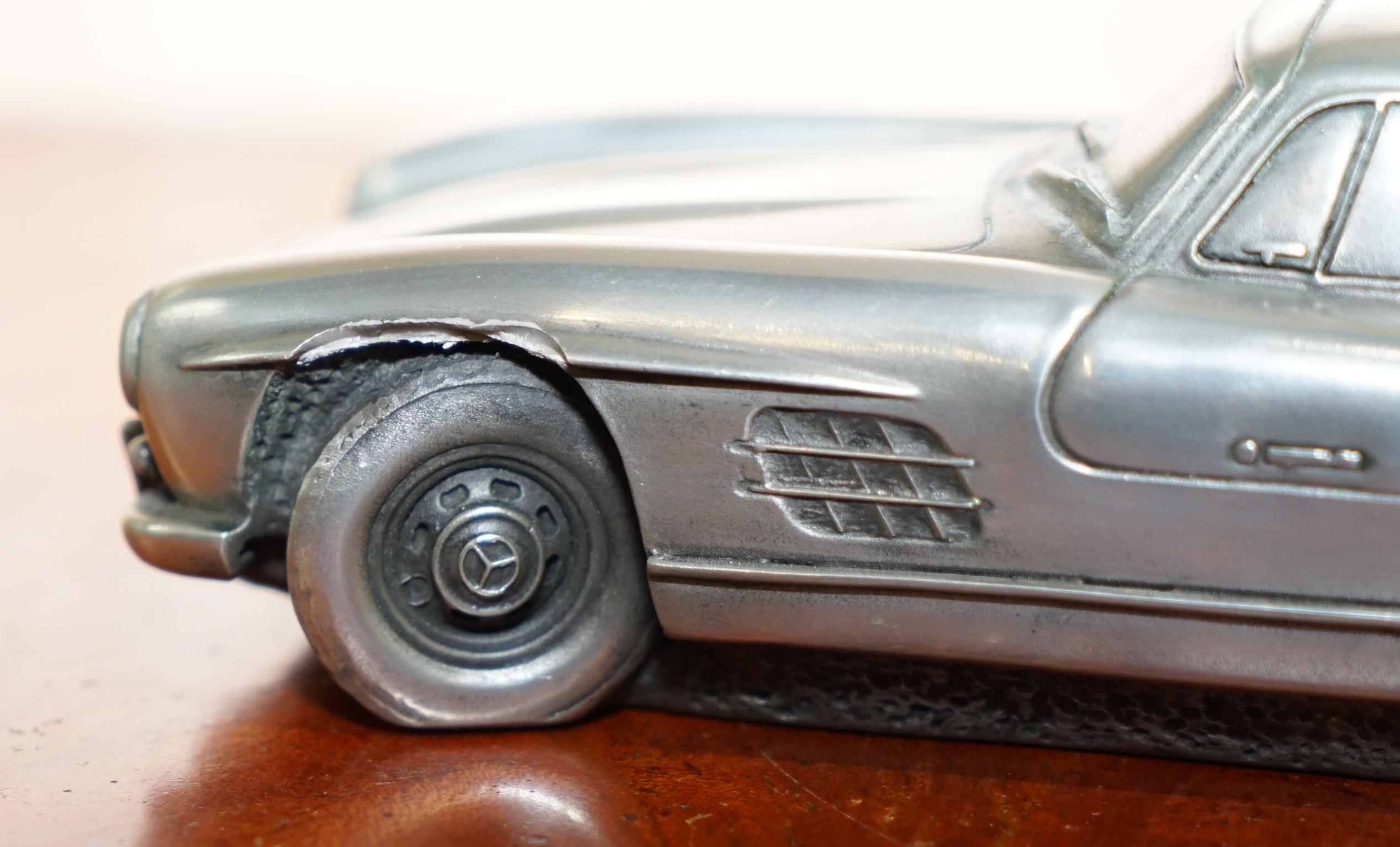 Compulsion Gallery Pewter a Mercedes Benz Gullwing Coupe 300SL 1954-1957 Car 2