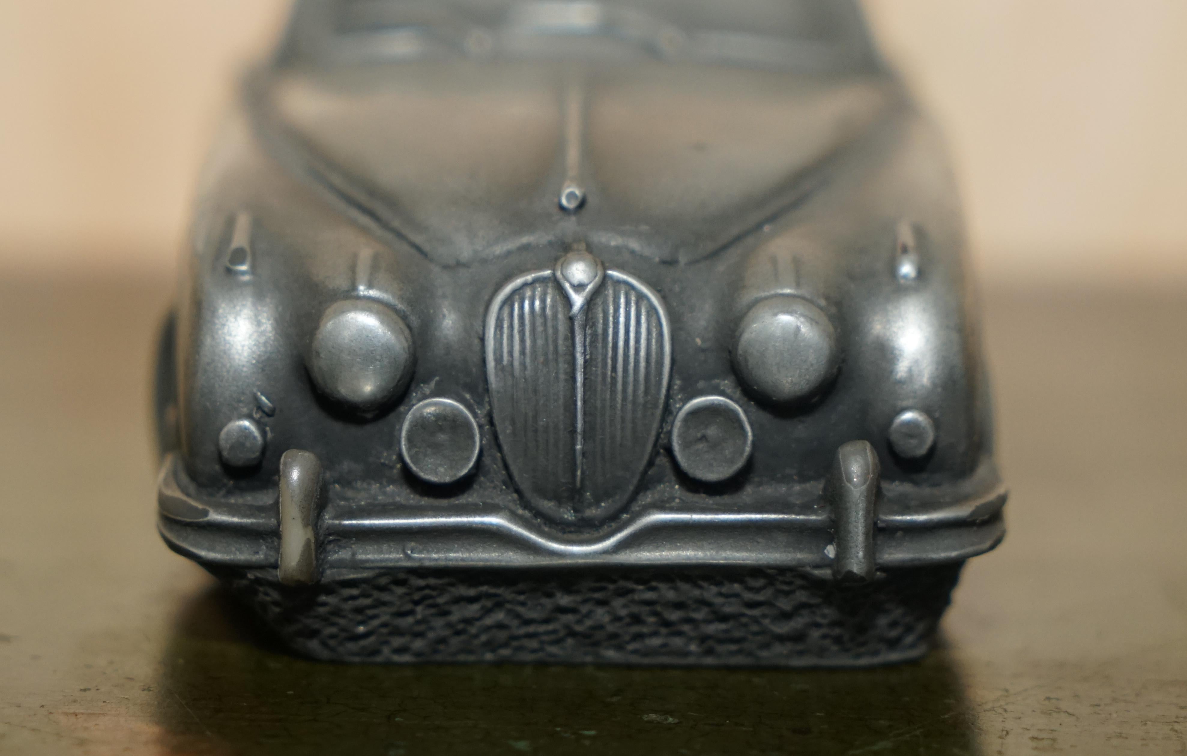 Anglais (a) Gallery Pewter Jaguar 1955-1959 Edition Mark i Car Must See Pictures en vente