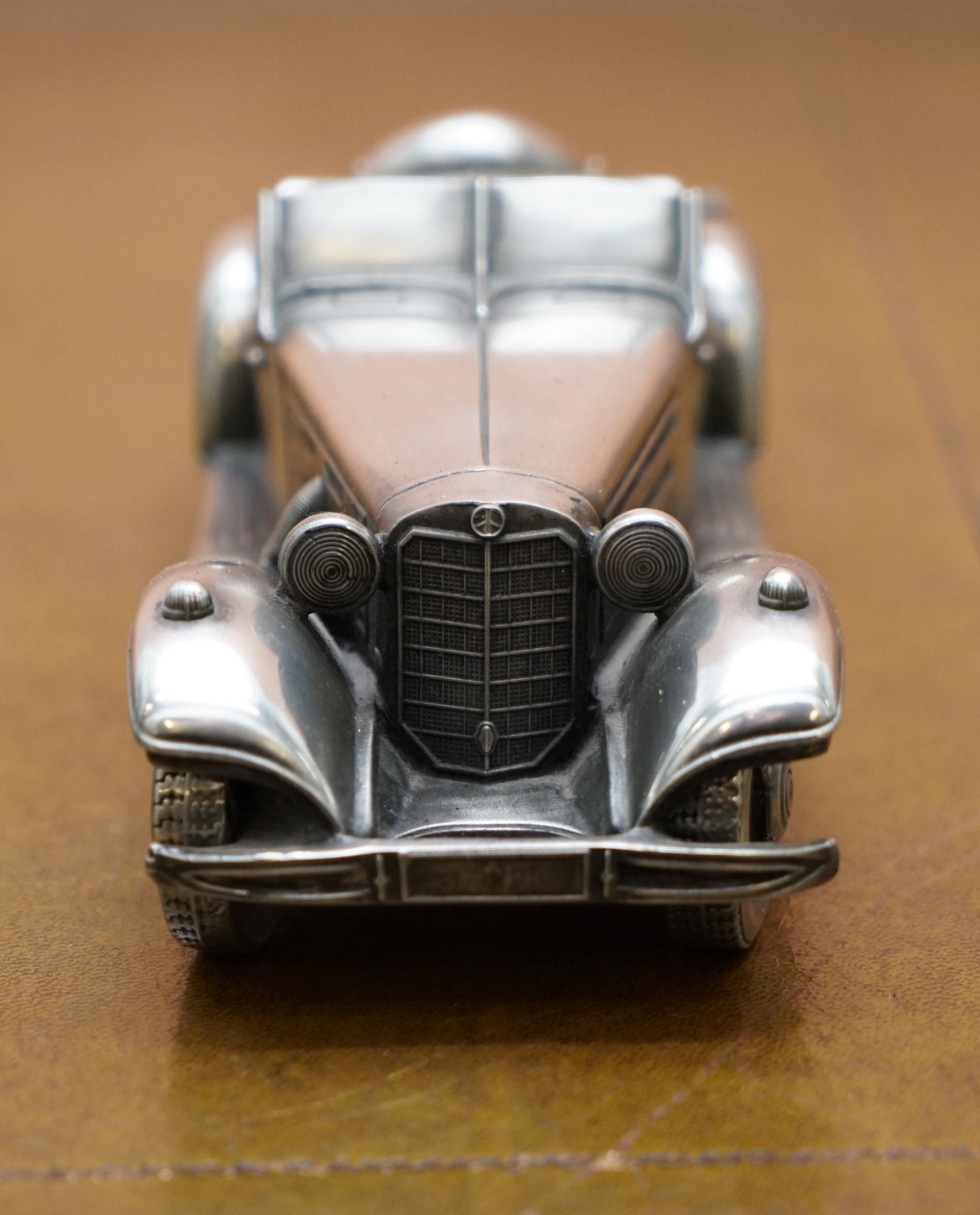 Modern Compulsion Gallery Pewter Medium 1939 Mercedes Benz 540K Special Roadster Car