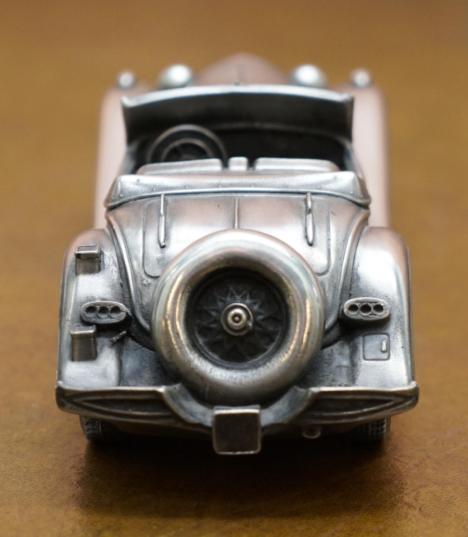 Hand-Crafted Compulsion Gallery Pewter Medium 1939 Mercedes Benz 540K Special Roadster Car