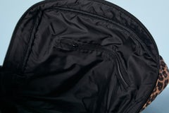 Computer bag in leopard printed nylon Sonia Rykiel