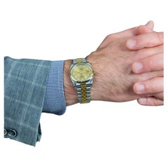 Computer-Zifferblatt Rolex Datejust in 18k zweifarbig, Ref. Nr. 116203