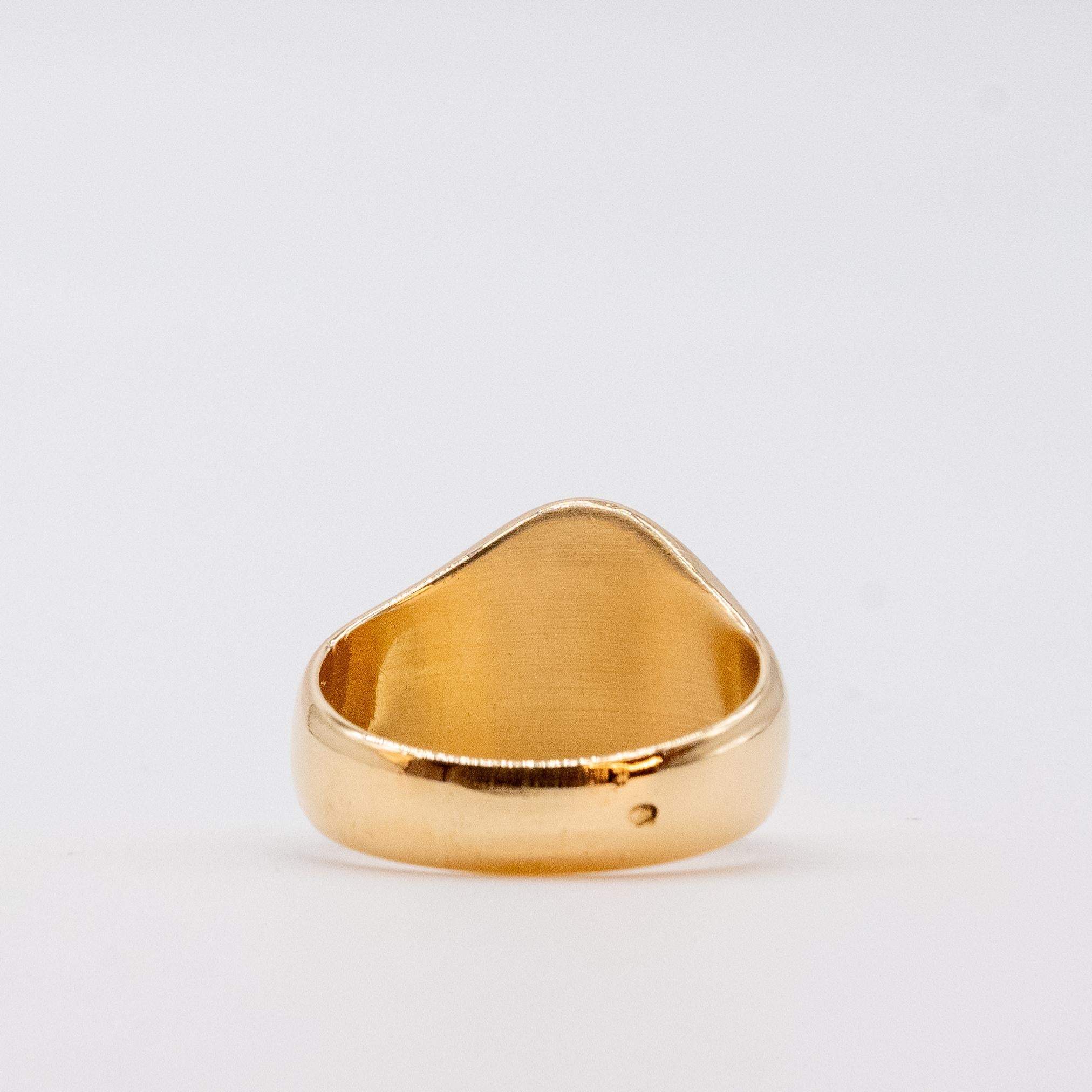 Comtale Signet Ring 18 Carats Gold 1