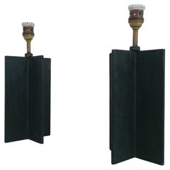 Comté Croisillon Table Lights 1940