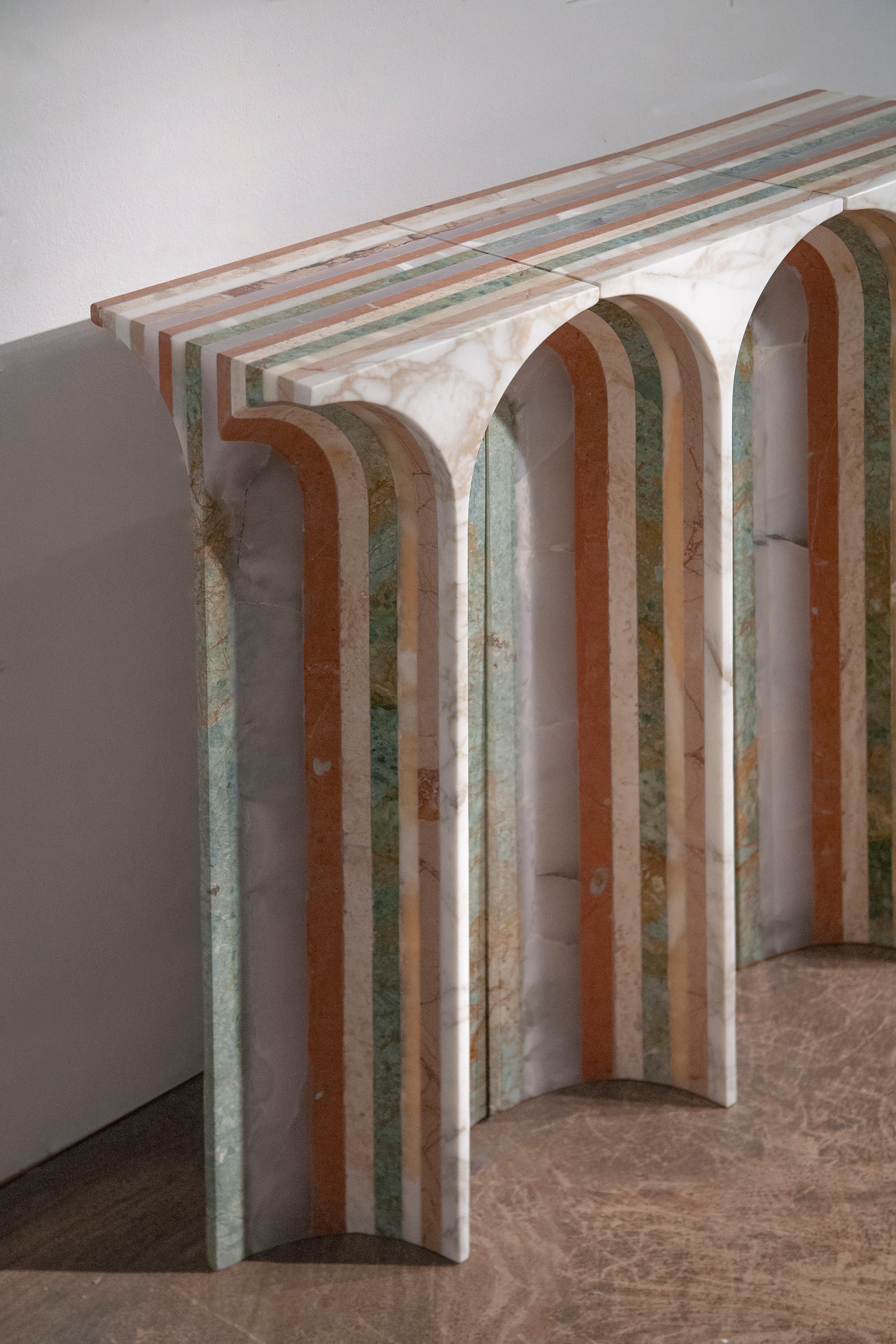 Console Five x Seven in marmo di Budd per Solidenature In condizioni Nuovo in vendita a Milan, IT