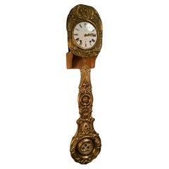 Antique Comtoise Morbier Wall Clock