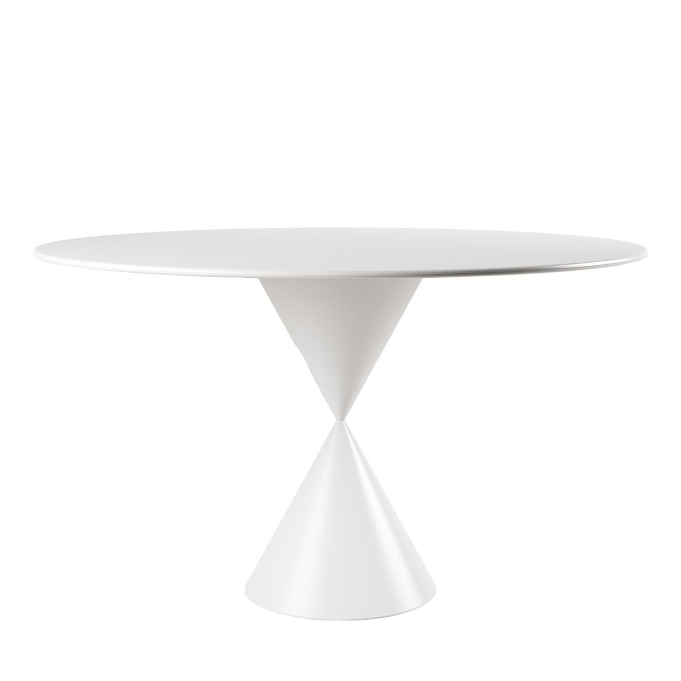 CON-TATTO White Dining Table by Walter De Silva For Sale