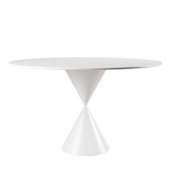 Table de salle à manger blanche CON-TATTO de Walter De Silva