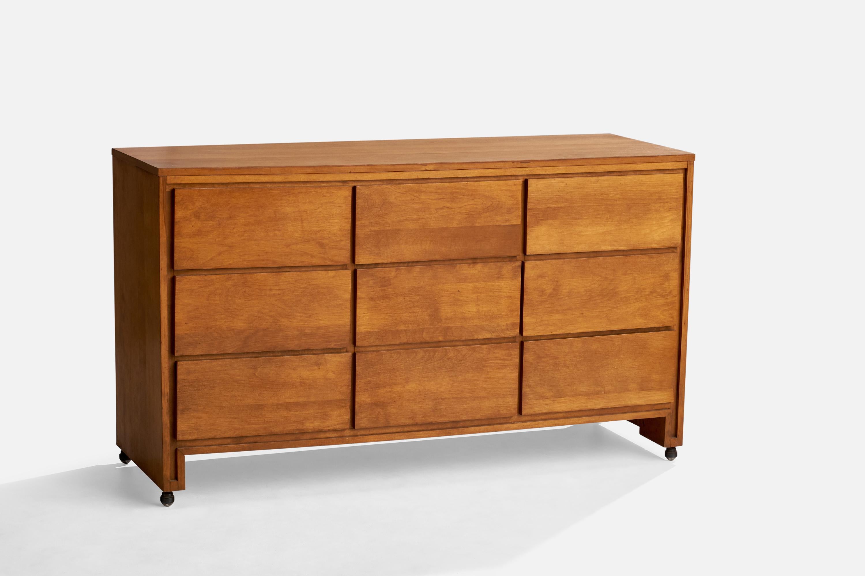 American Conant Ball, Chests of Drawers, Walnut, USA, 1950s For Sale