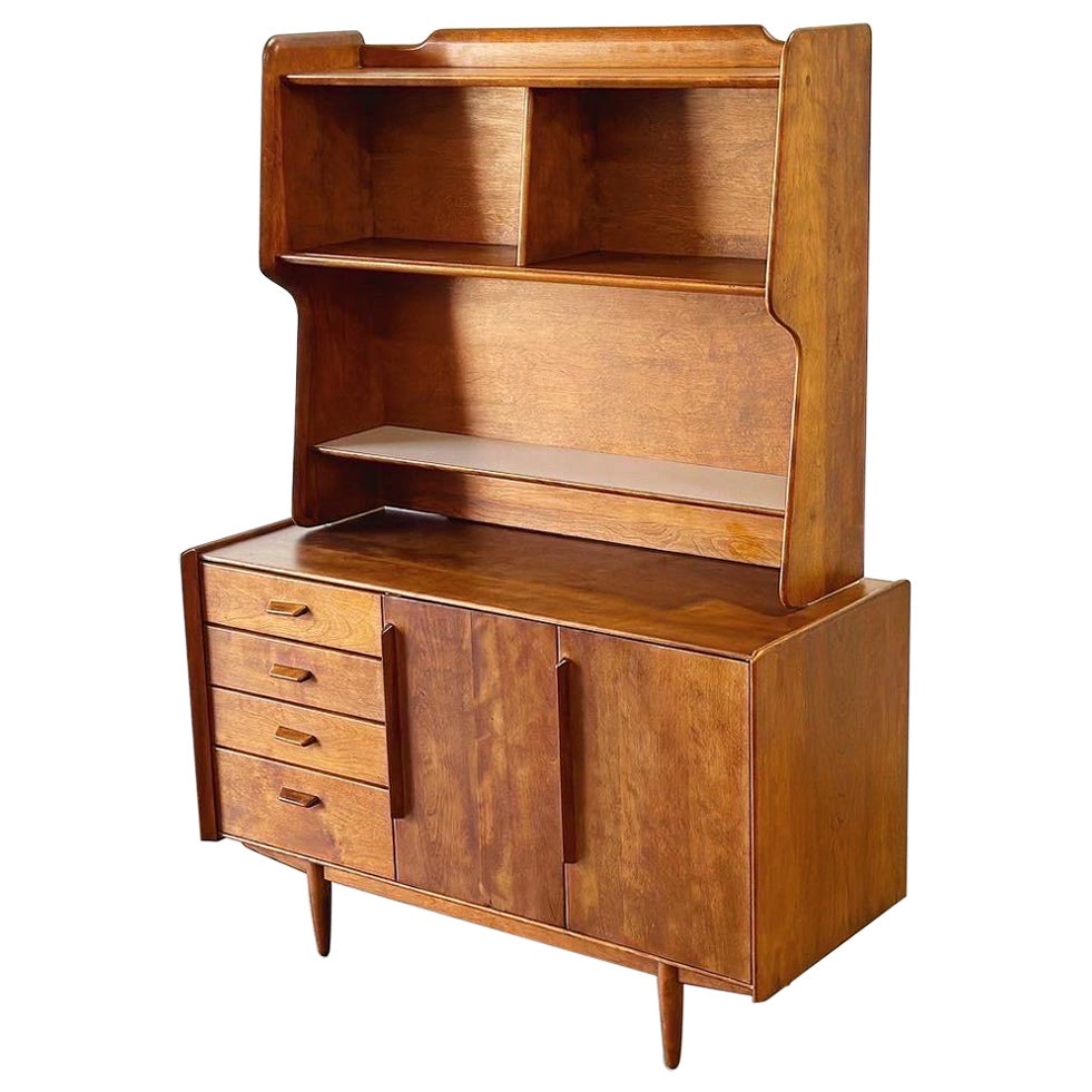 Conant Ball "Norsemates" Credenza + Hutch, Leslie Diamond, Mid-Century Modern